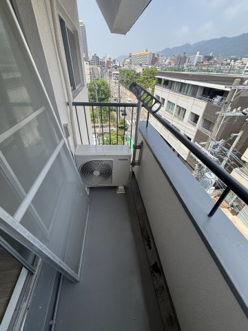 六甲アビタシオンのバルコニー