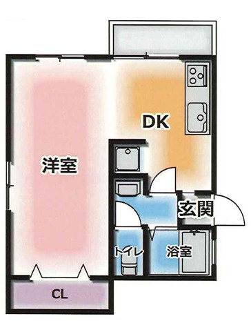 六甲アビタシオンの間取り