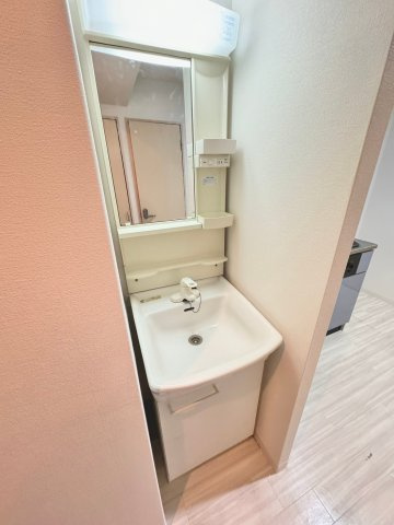 クラビス上町台の洗面所