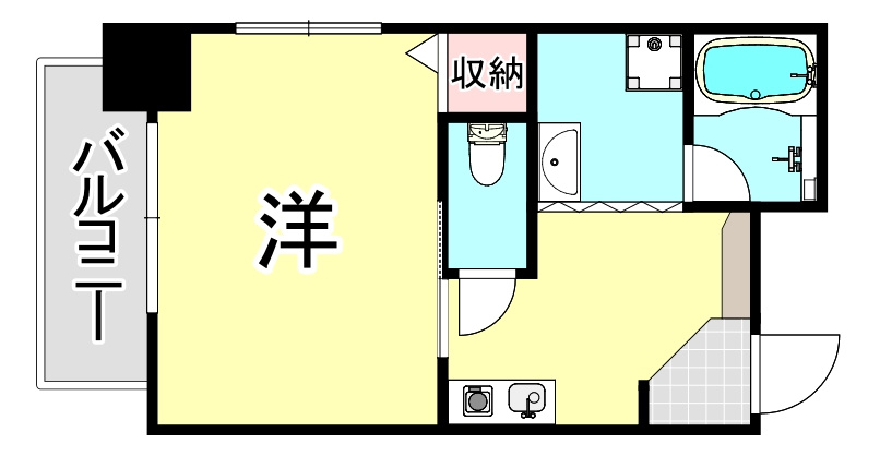 レバンガAP難波南IIの間取り