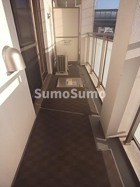 ディアコート新長田のバルコニー|バルコニー付きです