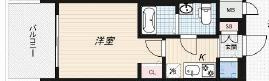 LUMINOUS桜川(旧:アーバンパーク難波)の間取り