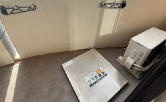 Luxe難波WESTのバルコニー
