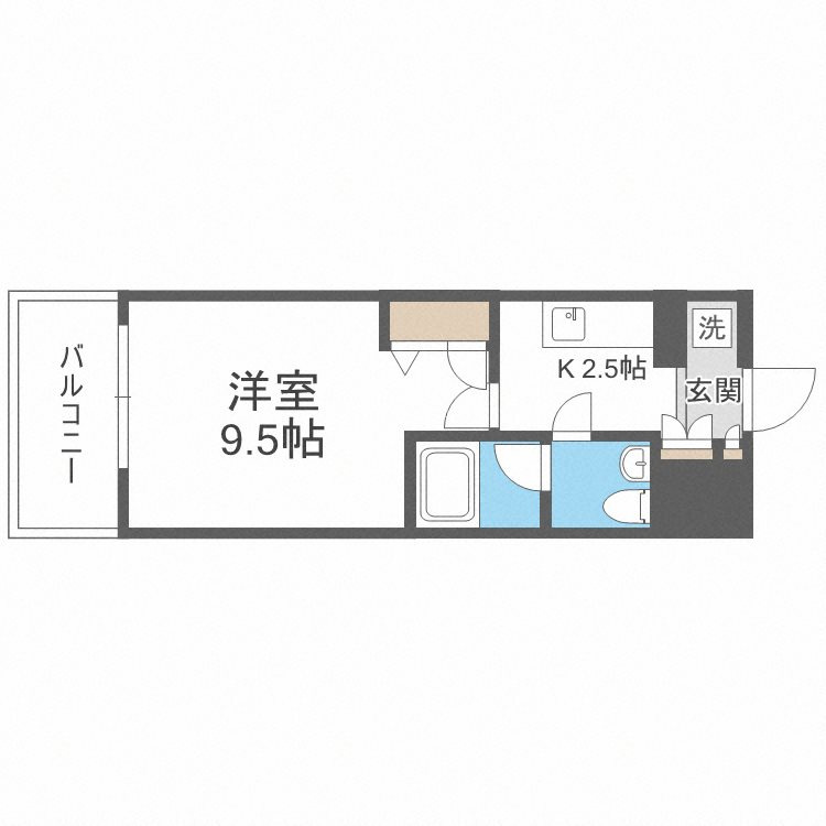 グランド上町の間取り
