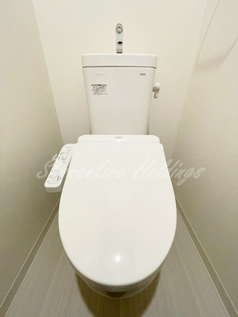 大和市中央林間３丁目の賃貸マンションのトイレ|清潔感のあるトイレです
