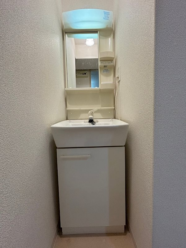 クラビス上町台の洗面所