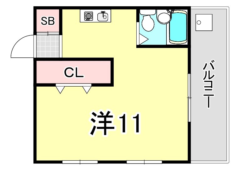 ラフレシア岡本の間取り
