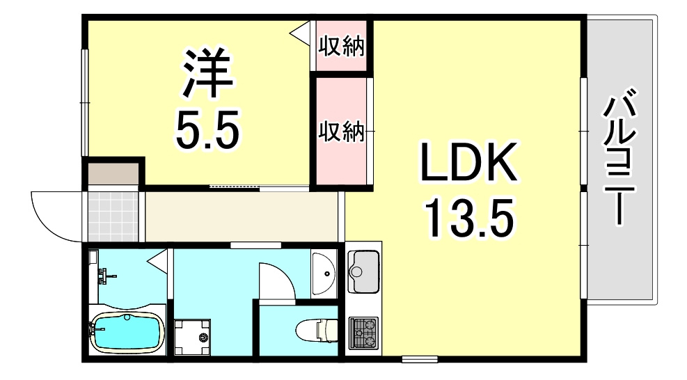 ベルコモン甲子園の間取り
