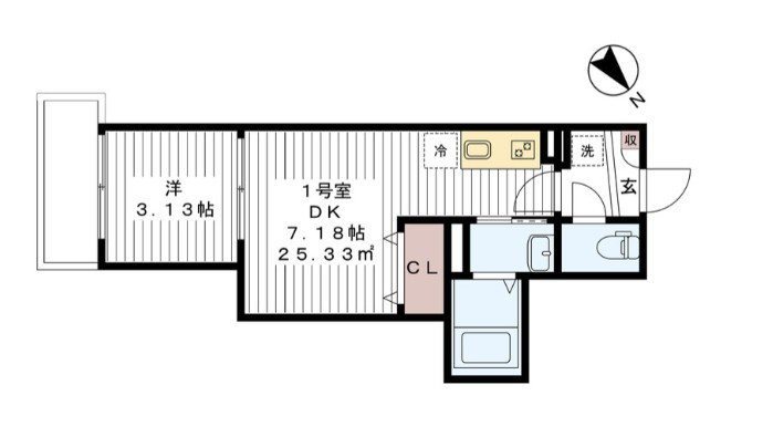 フロンティアの間取り