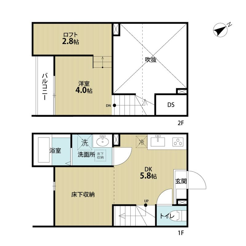 ioの間取り