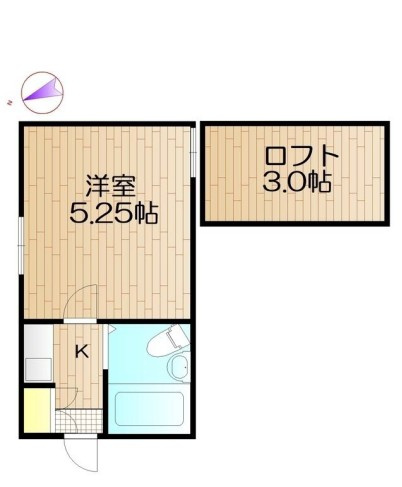 ロマーヌ上尾第一の間取り