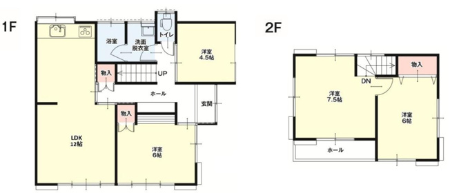 【間取り】 | 土地94坪！伊勢崎市西久保町中古リフォーム済