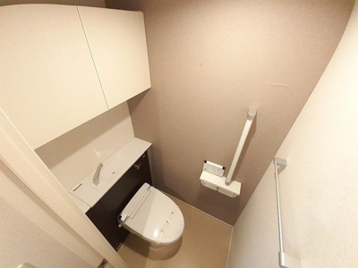 【トイレ】 | アンドーバーテラス金城　ノース | 落ち着いたトイレです