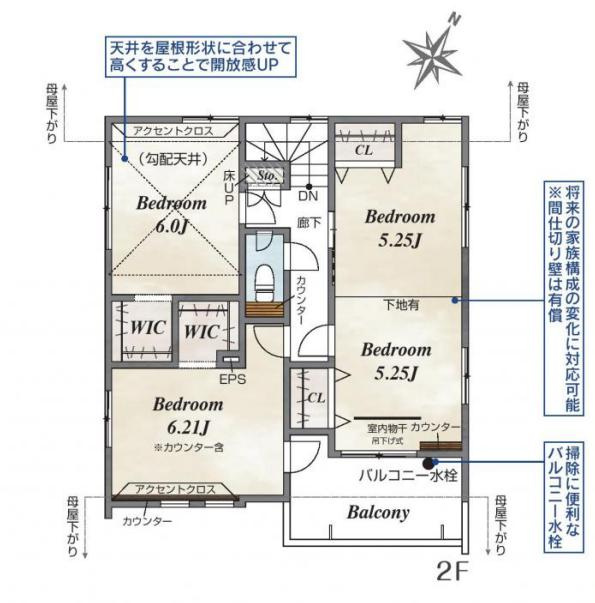 さいたま市見沼区南中野ガーデンパーク3期の間取り