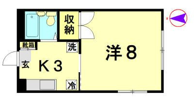 タンジーハットの間取り