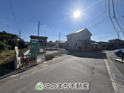 【前面道路含む現地写真】 | CRADLE GARDEN小山市若木第8　 | 南面接道で日当たりが良いですね☆