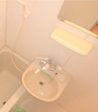 練馬区豊玉上２丁目の賃貸マンションの洗面所