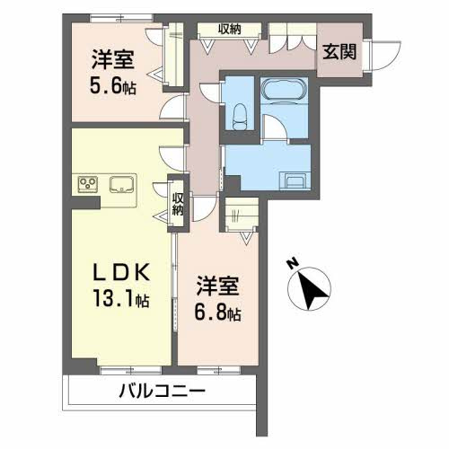 【間取り】 | べレオ西軽井沢