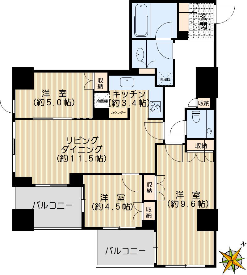 【間取り】
