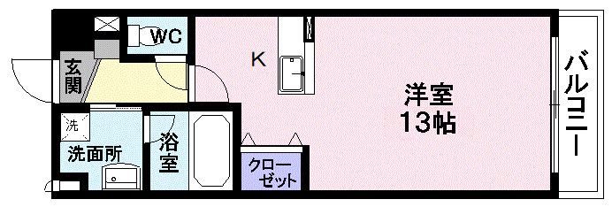 パラディーゾ木の実町の間取り|間取図