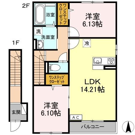 【間取り】 | クレアージュ