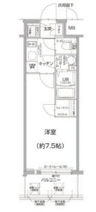 【間取り】 | エスリード大阪城ＰＲＥＭＩＥＲ