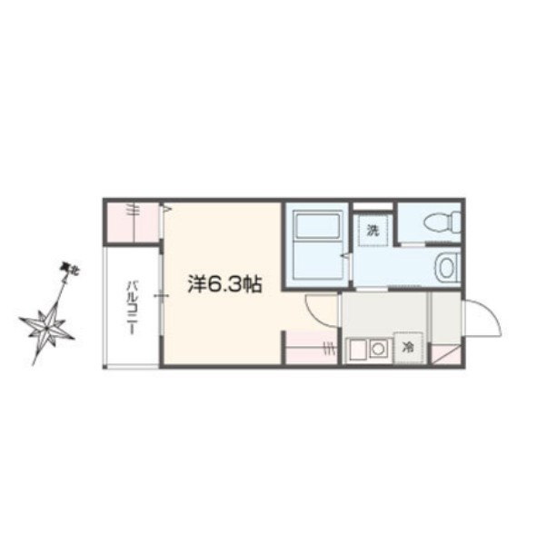 MELLAS葛西の間取り