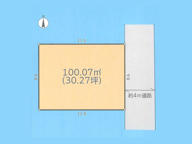 【土地図】 | 陽光台売地 | 図面は概略を示すもので、現況と異なる場合は現況を優先します。境界や測量の有無、建築条件、建てられる建物の大きさなど、気になる点は担当者が資料をもとにご説明します。お気軽にご相談ください。