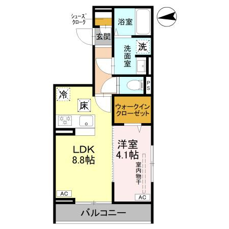 【間取り】 | D-Sereno大和田N