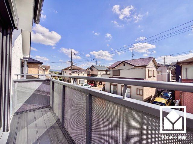 大津市千町２丁目のバルコニー