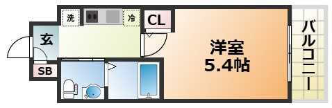エスリード神戸WESTの間取り