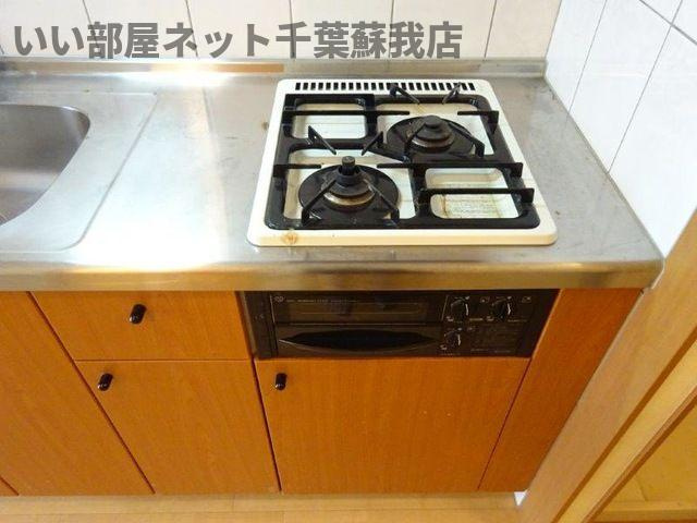 ラ・カーサおゆみⅠのキッチン|キッチンでお料理をお楽しみください