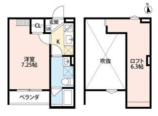 【間取り】 | グランディール堺東