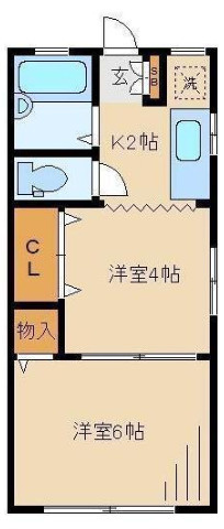 田中マンションの間取り