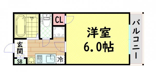 【間取り】 | NANIWA一番館