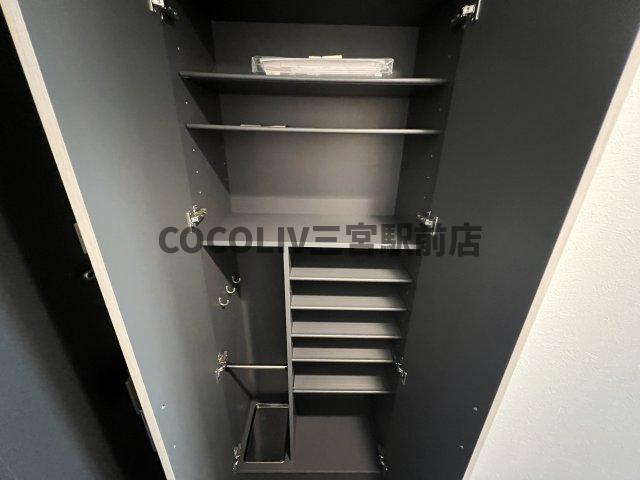 プレサンス三宮フラワーロードの収納|同物件別部屋写真