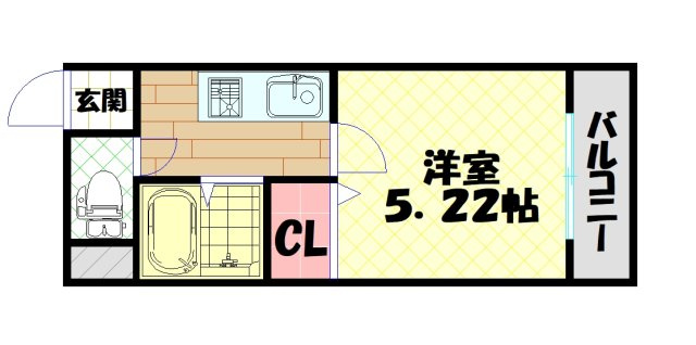 【間取り】 | ENA阿波座