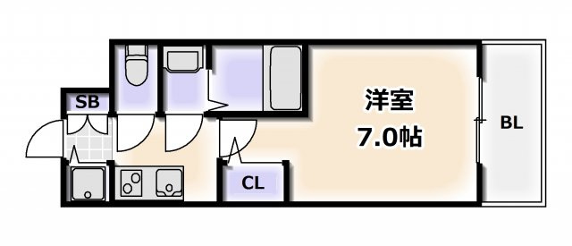 【間取り】 | エスリード難波ザ・ゲート