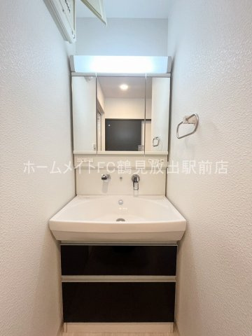 ゲートレジデンス鶴見緑地の独立洗面台