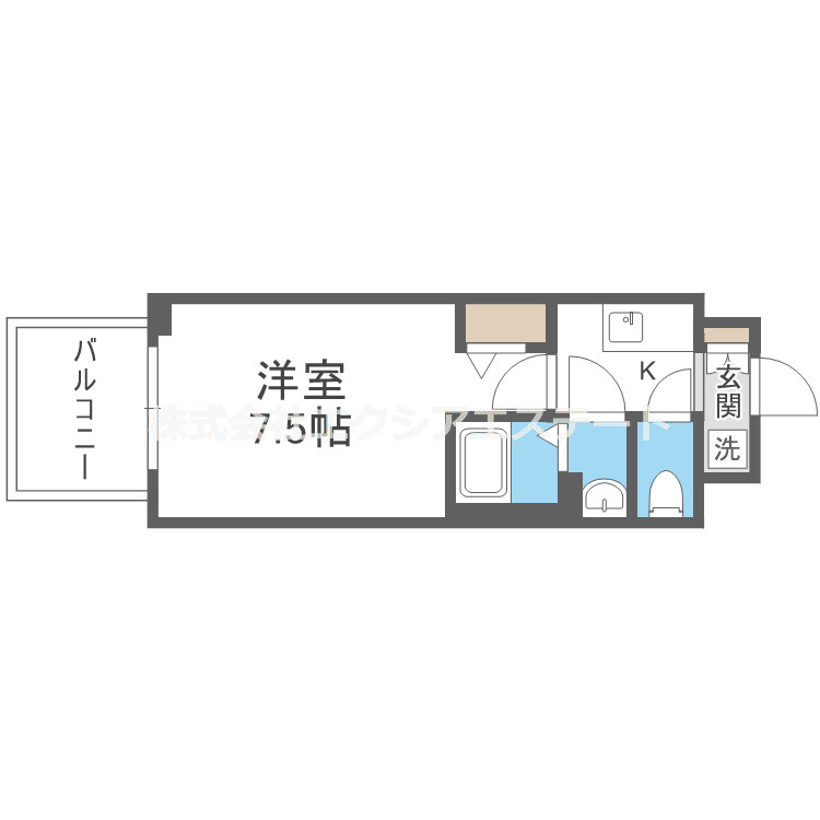 フォーリアライズ天王寺ソリオの間取り