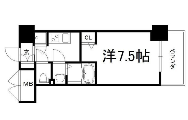 【間取り】 | プロシード大阪NB3
