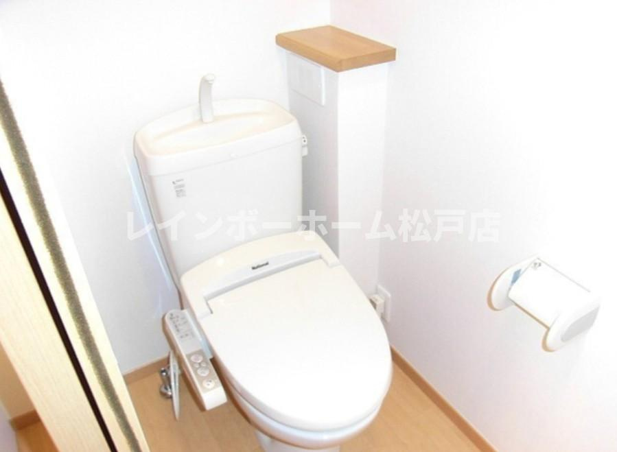 【仲介手数料：50％OFF】対象物件！のトイレ|ゆったりとした空間のトイレです