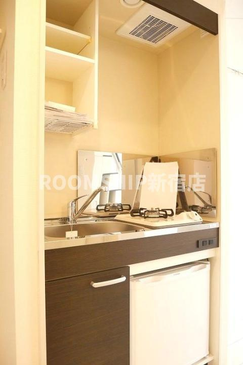 ハーモニーテラス江原町Ⅱのキッチン|同仕様写真