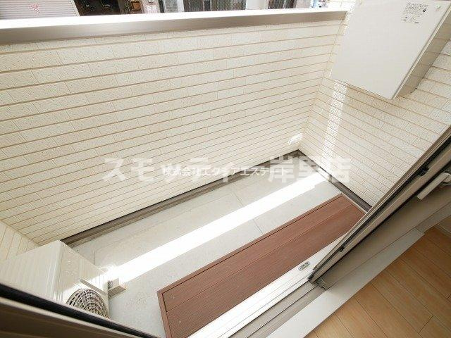 グレースコートのバルコニー
