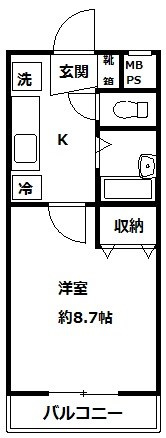 アルトゥーラ清瀬の間取り