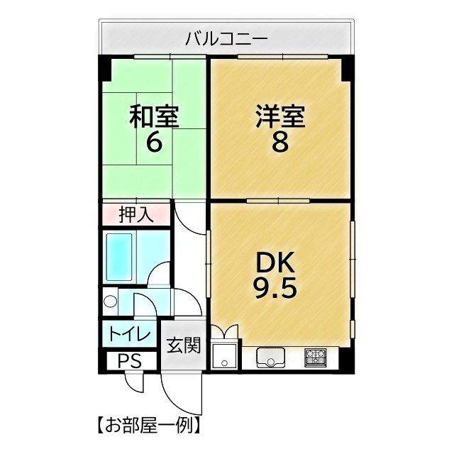サンシュロスの間取り