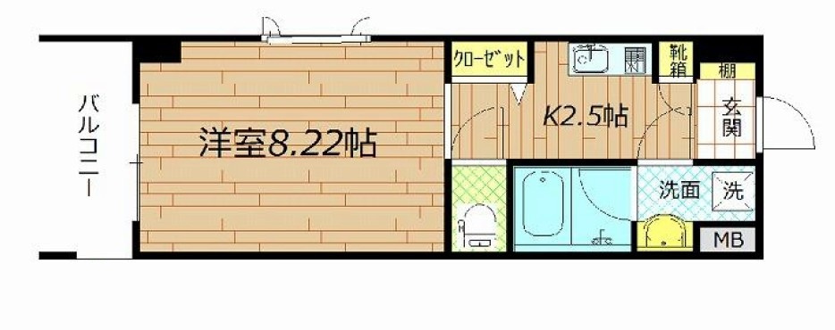 プレイスＫの間取り