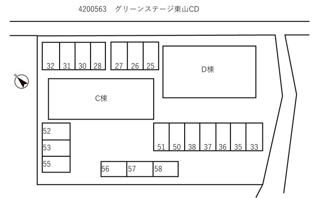 【駐車場】 | グリーンステージ東山D
