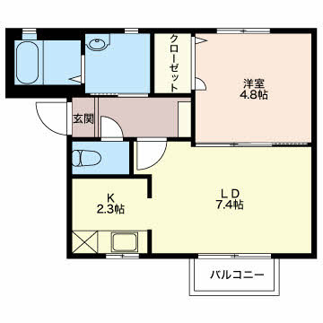 【間取り】 | シャルム下五井