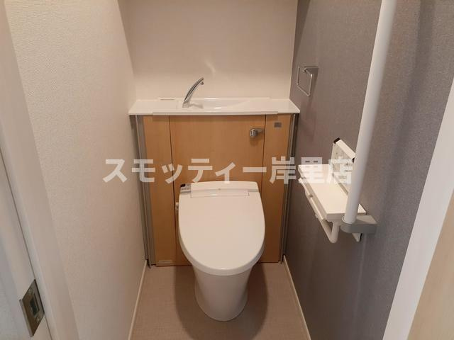 ヴィラ　オーブのトイレ